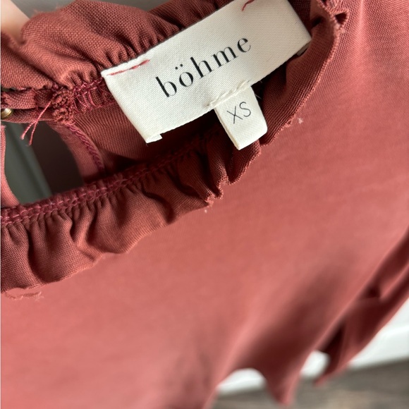 Böhme Jackie Ruffle Neck Top - Picture 3 of 4